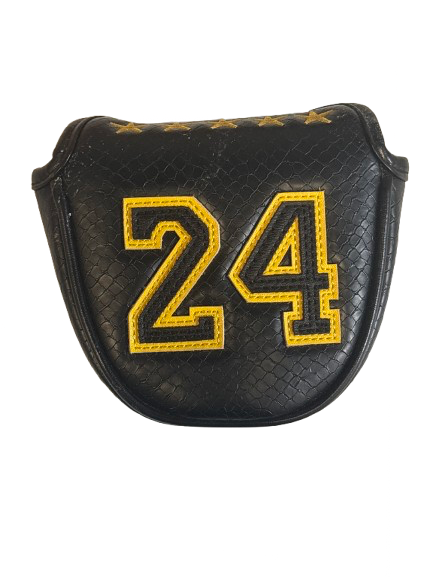 Vist Large View of Product Image Which is Used SHABIER GOLF DESIGN - KB 24 PUTTER COVER Golf Accessory Black And Gold