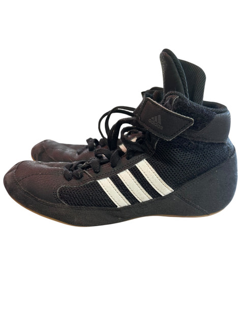 Vist Large View of Product Image Which is Used Adidas Wrestling Shoes Black Junior 04