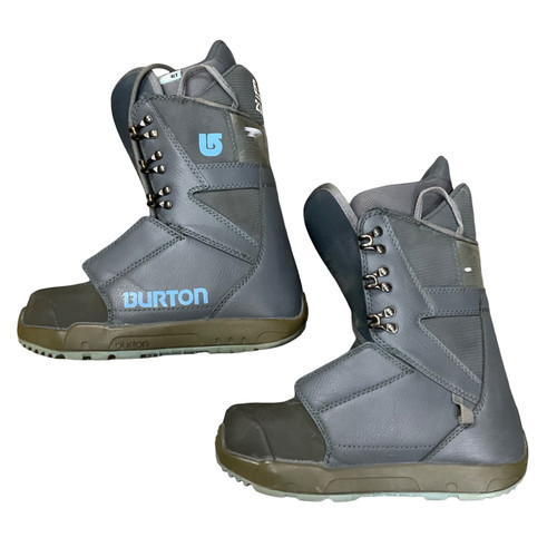 Vist Large View of Product Image Which is Used Burton PROGRESSION WMNS Womens Snowboard Boots Grey Senior 6.5