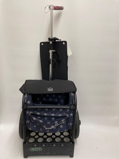 Vist Large View of Product Image Which is Used Dynamic Discs Disc Golf Bag Navy Blue