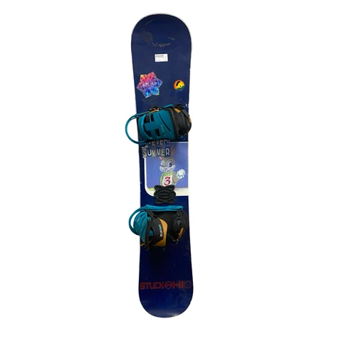 Vist Large View of Product Image Which is Used NEVER SUMMER Womens Board/Bindings Navy Blue 144 cm