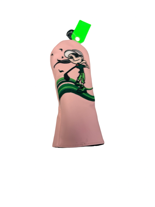 Vist Large View of Product Image Which is Used Golfing Girls GOLF Hybrid HEADCOVER Pink