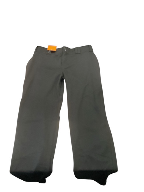 Vist Large View of Product Image Which is Used Alleson BASEBALL PANT BB/SB Pant Boys Black XL