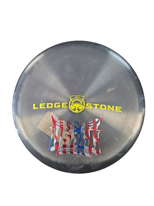 Vist Large View of Product Image Which is Used Discraft ZONE Disc Golf Putter Black 174g