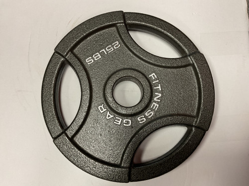 Vist Large View of Product Image Which is Used Fitness Gear Olympic Grip Plate 25 lb