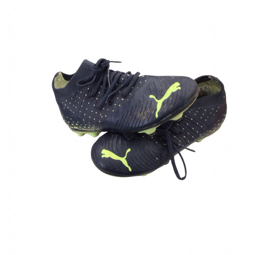 Vist Large View of Product Image Which is Used Puma Soccer Cleats Navy Blue Youth 12.0
