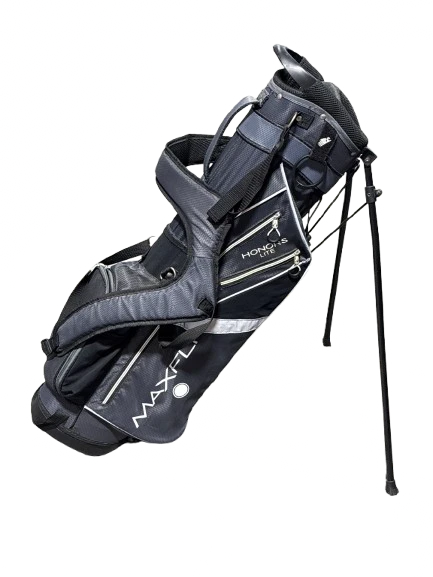 Vist Large View of Product Image Which is Used Maxfli MAXFLI 3 PORT STAND BAG Mens Stand Bag Grey