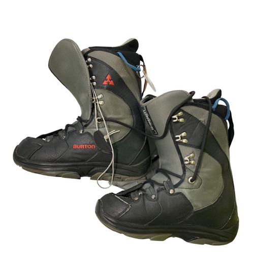 Vist Large View of Product Image Which is Used Burton PROGRESSION Mens Snowboard Boots Black Senior 9