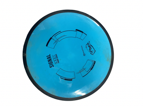 Vist Large View of Product Image Which is Used MVP SIGNAL Disc Golf Driver Carolina Blue