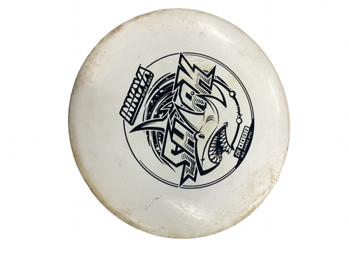 Vist Large View of Product Image Which is Used Innova SHARK Disc Golf Mid Range White