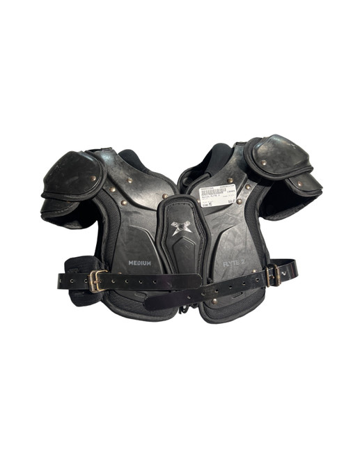 Vist Large View of Product Image Which is Used Xenith FLYTE 2 FB Shoulder Pads Black MD