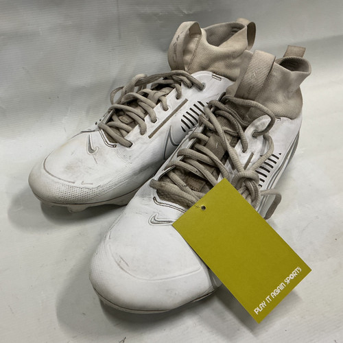 Vist Large View of Product Image Which is Used Nike Vapor Edge Pro 360 DA5456-102 Adult FB Cleats White Senior 11.5