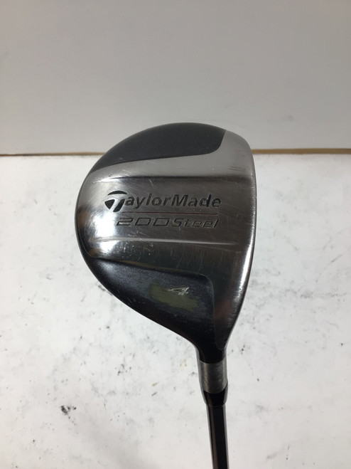 Vist Large View of Product Image Which is Used Taylormade 200 STEEL Mens Fairway Wood RH 4 Wood