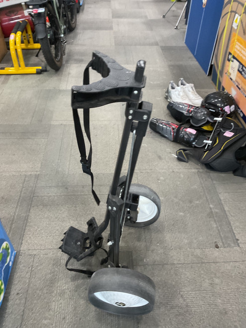 Vist Large View of Product Image Which is Used TECHNA LITE GOLF PUSH CART Field Equipment