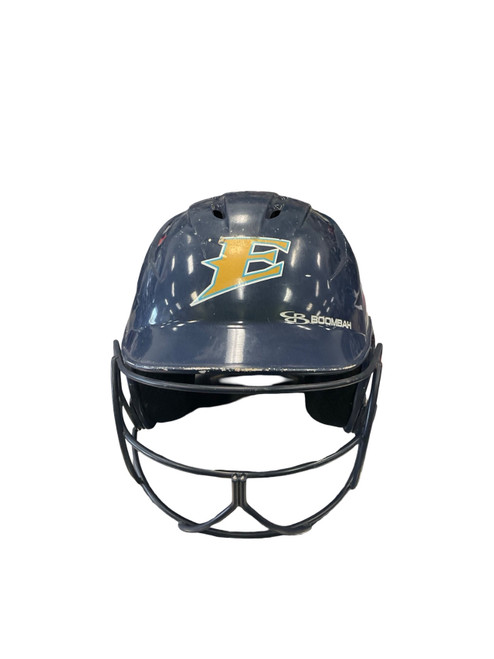 Vist Large View of Product Image Which is Bombah, BBHD2, Batting, Helmet, w/Mask, Navy, Blue, One, Size