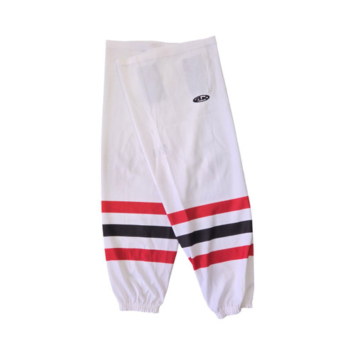 Vist Large View of Product Image Which is Used SENIOR HOCKEY SOCKS Hockey Sock White 26"