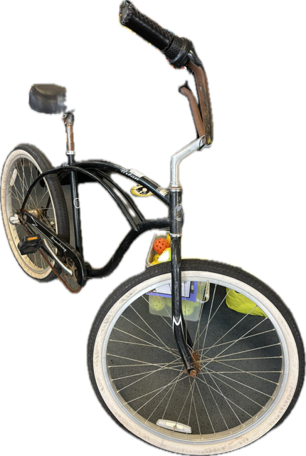 Vist Large View of Product Image Which is Used FIRMSTRONG 3SPD Cruiser Bike Mens Black 43-47cm - 17-18" - MD Frame