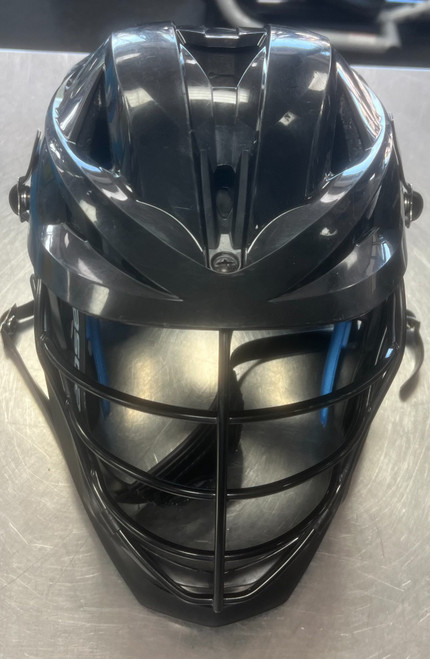 Vist Large View of Product Image Which is Used Cascade XRS Lacrosse Helmet Black Fits all