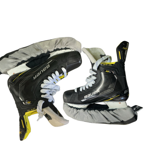 Vist Large View of Product Image Which is Used Bauer M4 SUPREME SR SKATES SZ 7 Senior Hockey Skate Senior 7