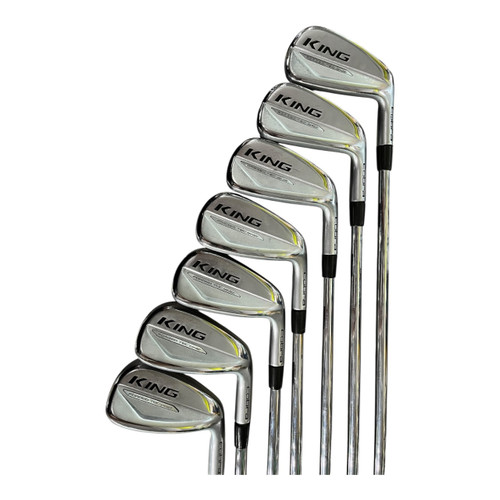 Vist Large View of Product Image Which is Used Cobra KING FORGED TEC ONE Mens Iron Set RH 5I-GW/AW