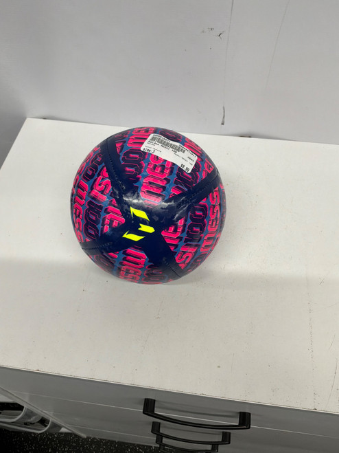 Vist Large View of Product Image Which is Used Adidas MESSI 100 All Size Soccer Ball Purple 3
