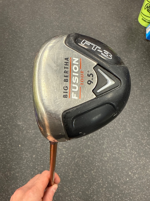 Vist Large View of Product Image Which is Used Callaway BIG BERTHA FUSION TOUR Mens Driver LH 9.5 Degree