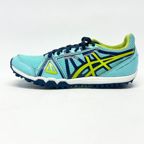Vist Large View of Product Image Which is Used Asics HYPER ROCKET XC Track & Field Cleats Adult Teal Senior 5