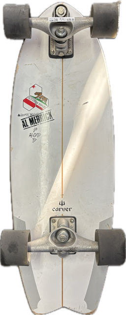 Vist Large View of Product Image Which is Used CARVER PMOD Longboard White Long