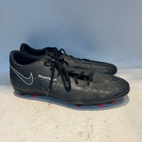 Vist Large View of Product Image Which is Used Nike Soccer Cleats Black Senior 12