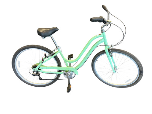 Vist Large View of Product Image Which is Used Huffy PARKSIDE Comfort Bike Womens Kelly green 19-20" - LG  Frame