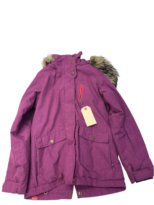 Vist Large View of Product Image Which is USED ROXY DRY FLIGHT SNOW JACKET YOUTH MEDIUM PURPLE