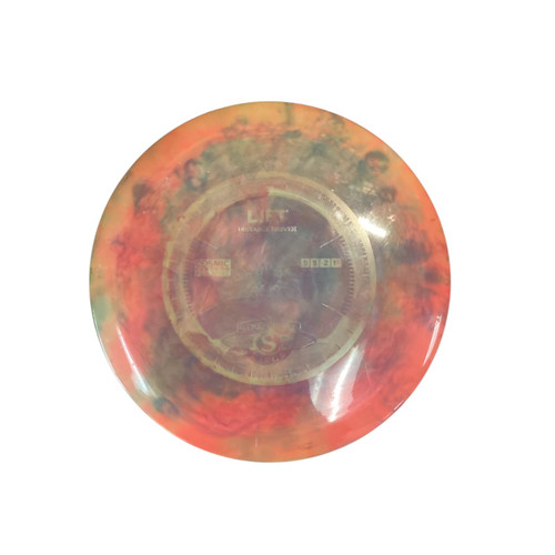 Vist Large View of Product Image Which is Used Streamline LIFT Disc Golf Driver Orange 166g