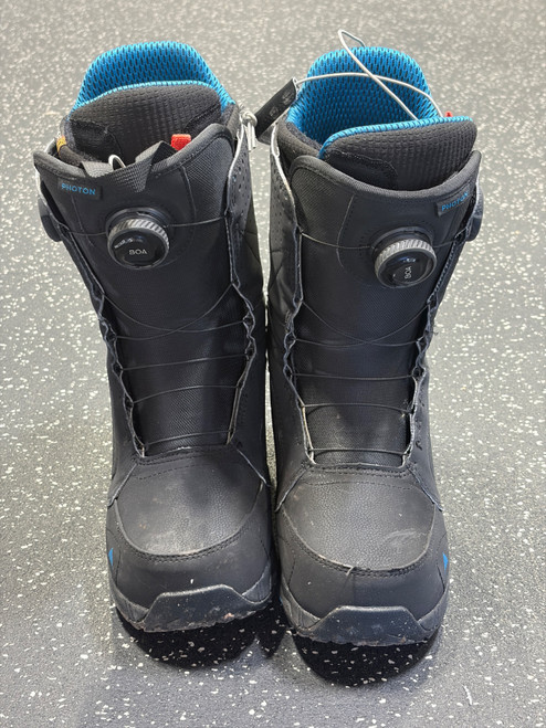 Vist Large View of Product Image Which is Used Burton PHOTON Mens Snowboard Boots Black Senior 9
