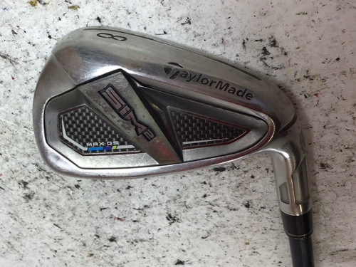 Vist Large View of Product Image Which is Used Taylormade SIM2 MAX OS Mens Individual Iron RH 8 Iron