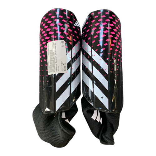 Vist Large View of Product Image Which is Used Adidas Soccer Shin Guards Youth Black MD