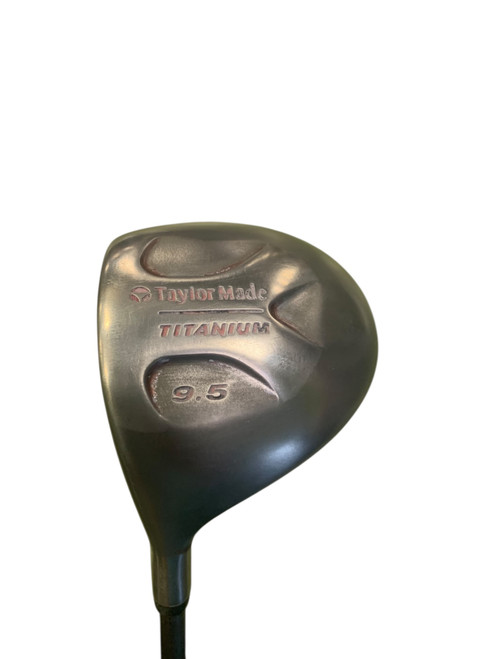 Vist Large View of Product Image Which is Used Taylormade TITANIUM Mens Driver LH 9.5 Degree