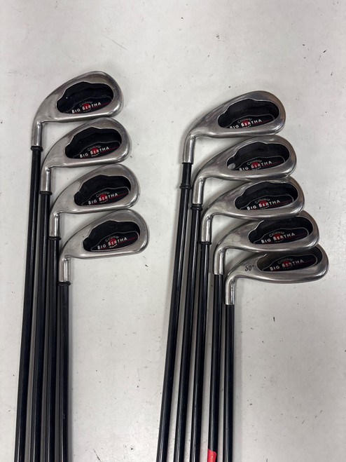 Vist Large View of Product Image Which is Used Callaway BIG BERTHA Mens Iron Set LH 3I-GW/AW