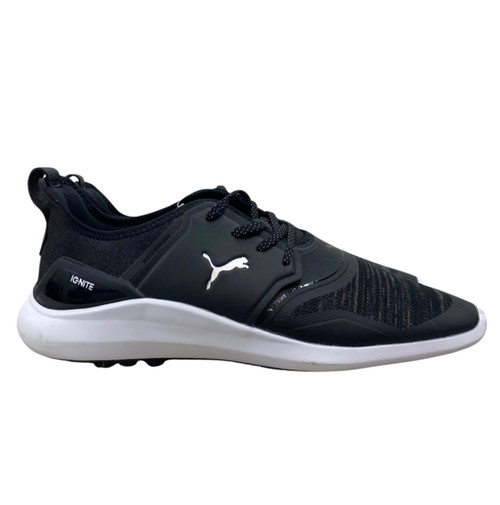 Vist Large View of Product Image Which is Used Puma IGNITE Mens Golf Shoes Black Senior 10.5
