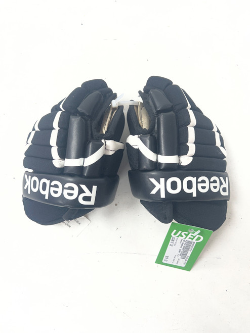Vist Large View of Product Image Which is Used Reebok SC87 2 Youth Gloves Black 9"
