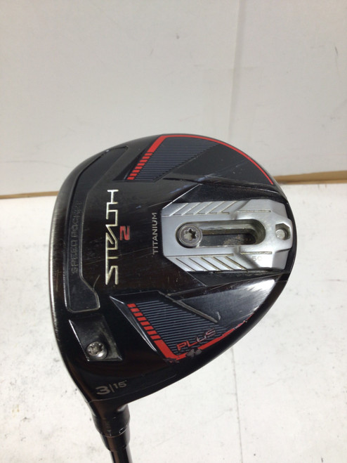 Vist Large View of Product Image Which is Used Taylormade STEALTH 2 PLUS Mens Fairway Wood LH 3 Wood