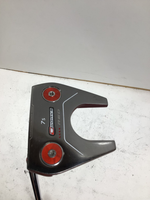 Vist Large View of Product Image Which is Used Odyssey O-WORKS RED 7 Mens Putter LH