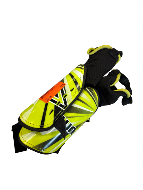 Vist Large View of Product Image Which is Used Soccer Shin Guards Youth Yellow SM