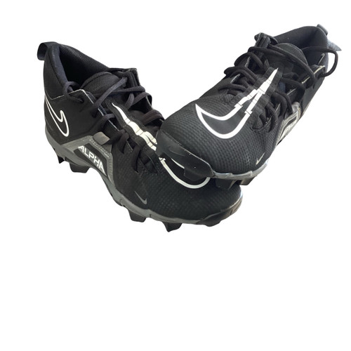 Vist Large View of Product Image Which is Used Nike ALPHA Adult FB Cleats Black Senior 7.5