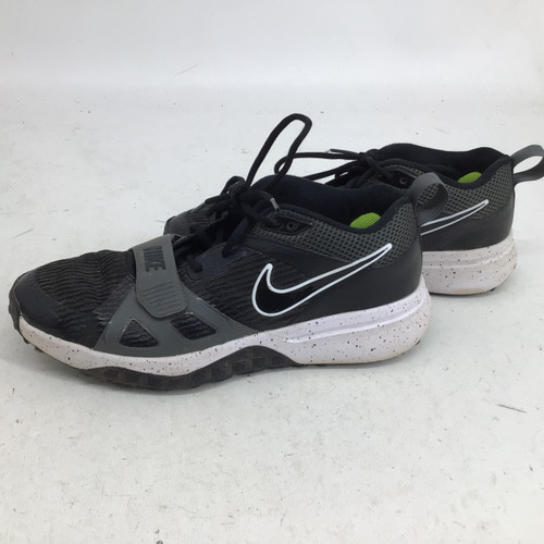 Vist Large View of Product Image Which is Used Nike ZOOM DIAMOND ELITE SR 10 TURF BB CLEATS BB/SB Cleats Black Senior 10