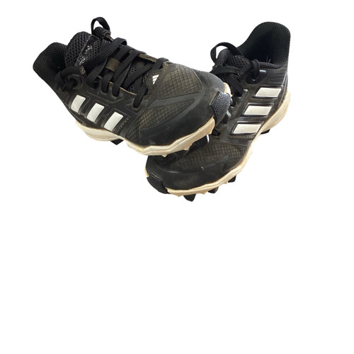Vist Large View of Product Image Which is Used Adidas ADDIDA ICON BB/SB Cleats Black Youth 11.0