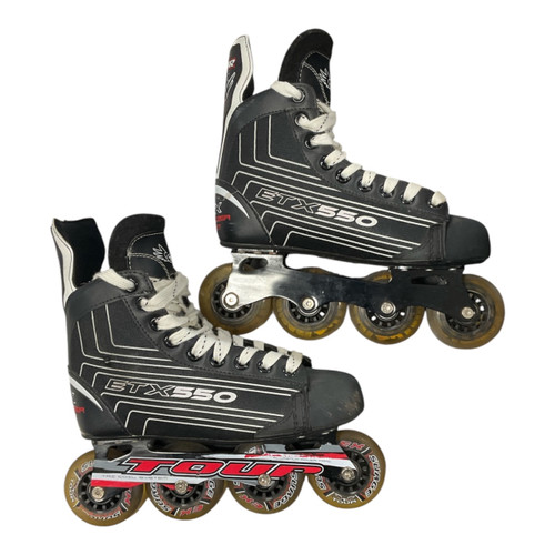Vist Large View of Product Image Which is Used Tour ETX 550 Senior Aggressive Skates Black Senior 7