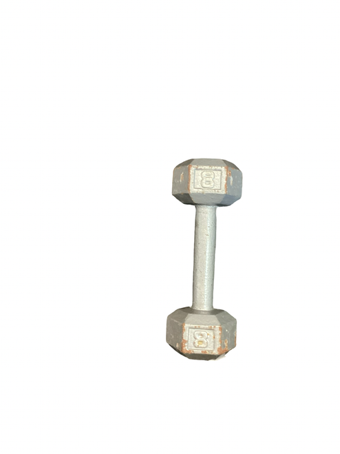 Vist Large View of Product Image Which is Used Hex Dumbbell (Each) 8 lb