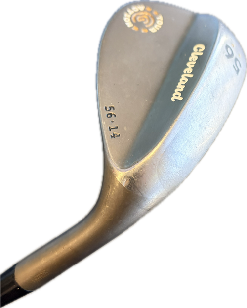 Vist Large View of Product Image Which is Used Cleveland TA Golf Wedge Mens RH Sand Wedge