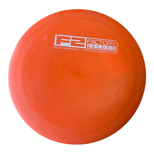 Vist Large View of Product Image Which is Used Innova DX DESTROYER Disc Golf Driver Orange 175g