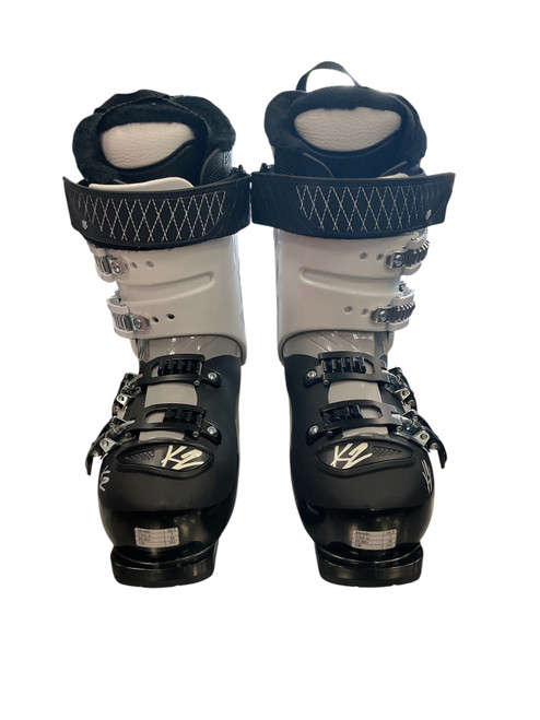 Vist Large View of Product Image Which is Used K2 CUSHFIT LINES Womens DH Ski Boot White And Black 245 MP - M06.5 - W07.5
